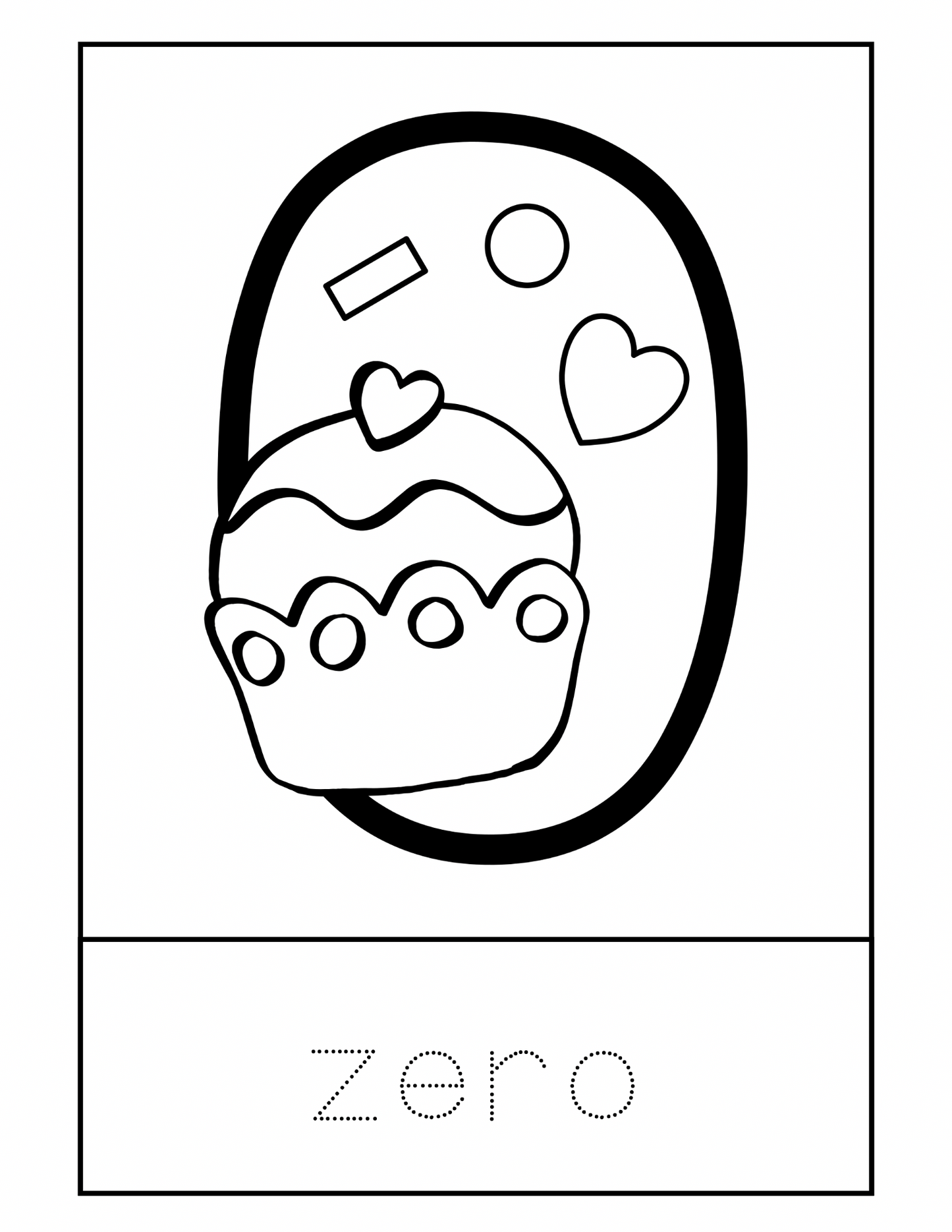 Color the number